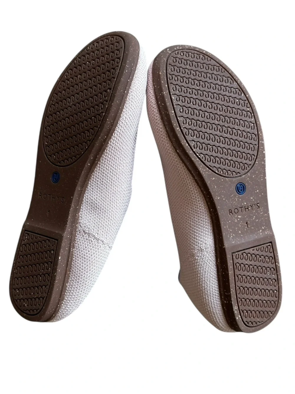 Rothy's The Kids Washable Recyled Mary Jane in Ballerina - Size 1 - Picture 9 of 10